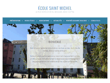 Tablet Screenshot of ecole-st-michel.net